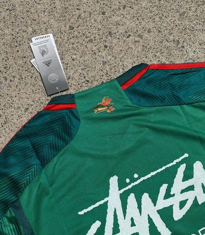 23 24 mexico x stussy special edition football jersey