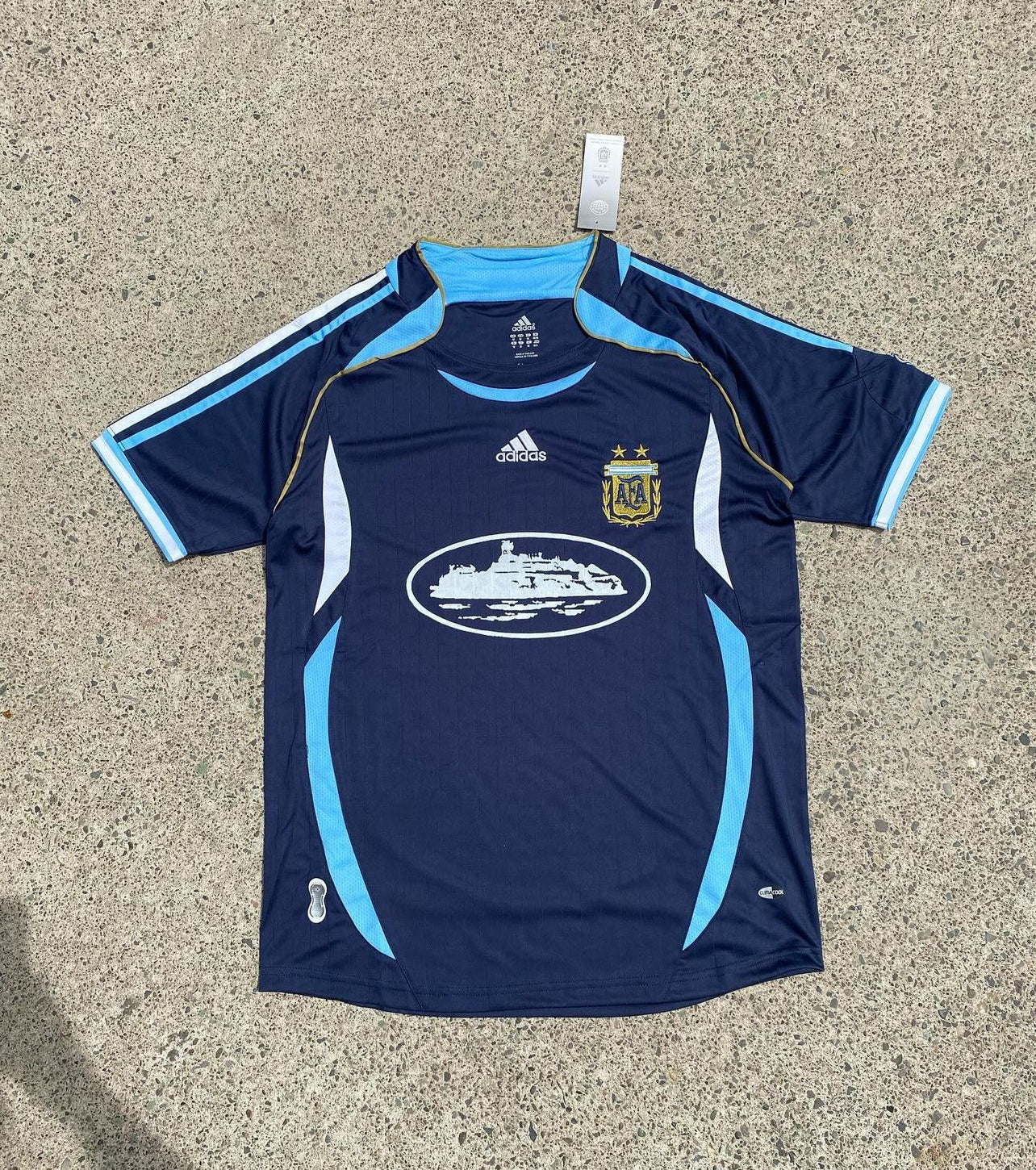 2006 argentina x corteiz special edition shirt