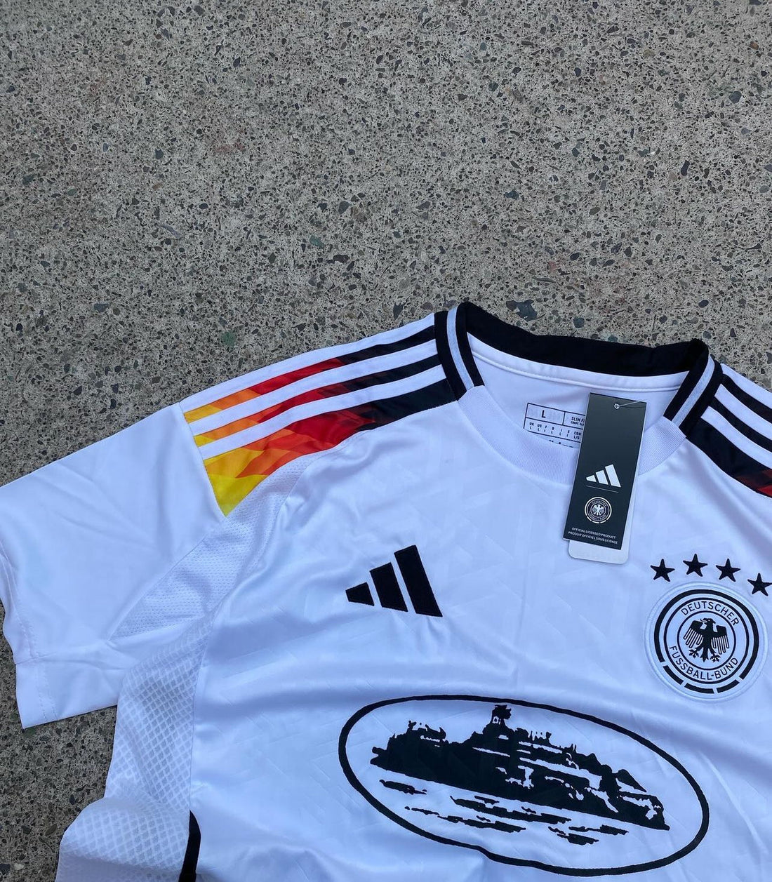 2024/2025 Germany x Corteiz White Limited Edition Jersey