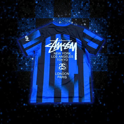 maillot inter milan stussy jersey blue