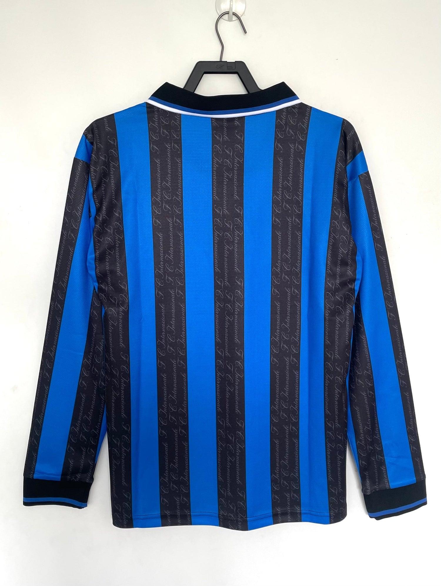 1997-98 Inter Milan Retro Long Sleeve Shirt-Home
