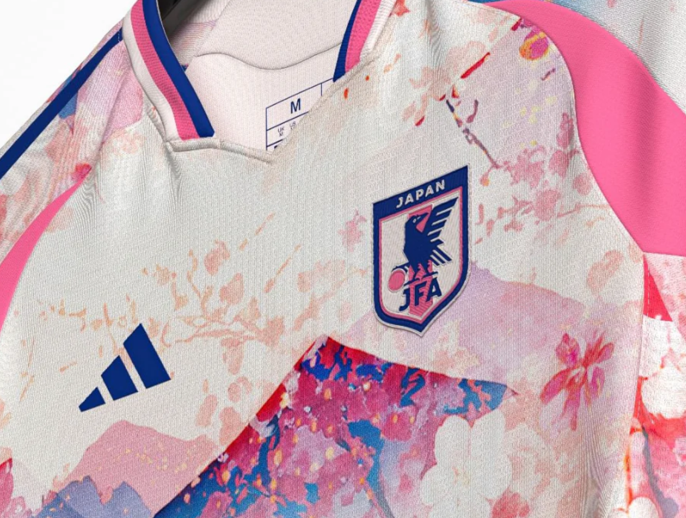 pink japan football shirt