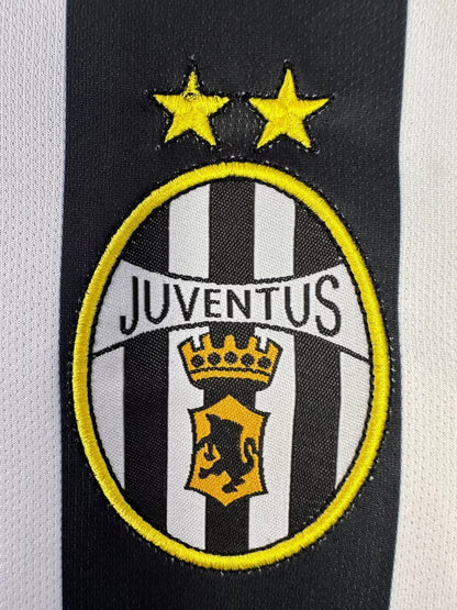2002-03 Juventus Retro Long Sleeve Shirt-Home