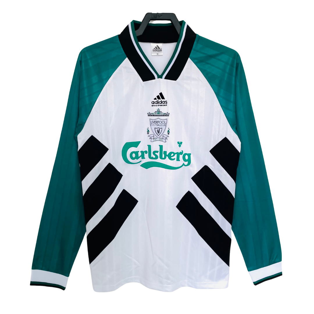 1993-95 Liverpool Retro Long Sleeve Shirt-Away