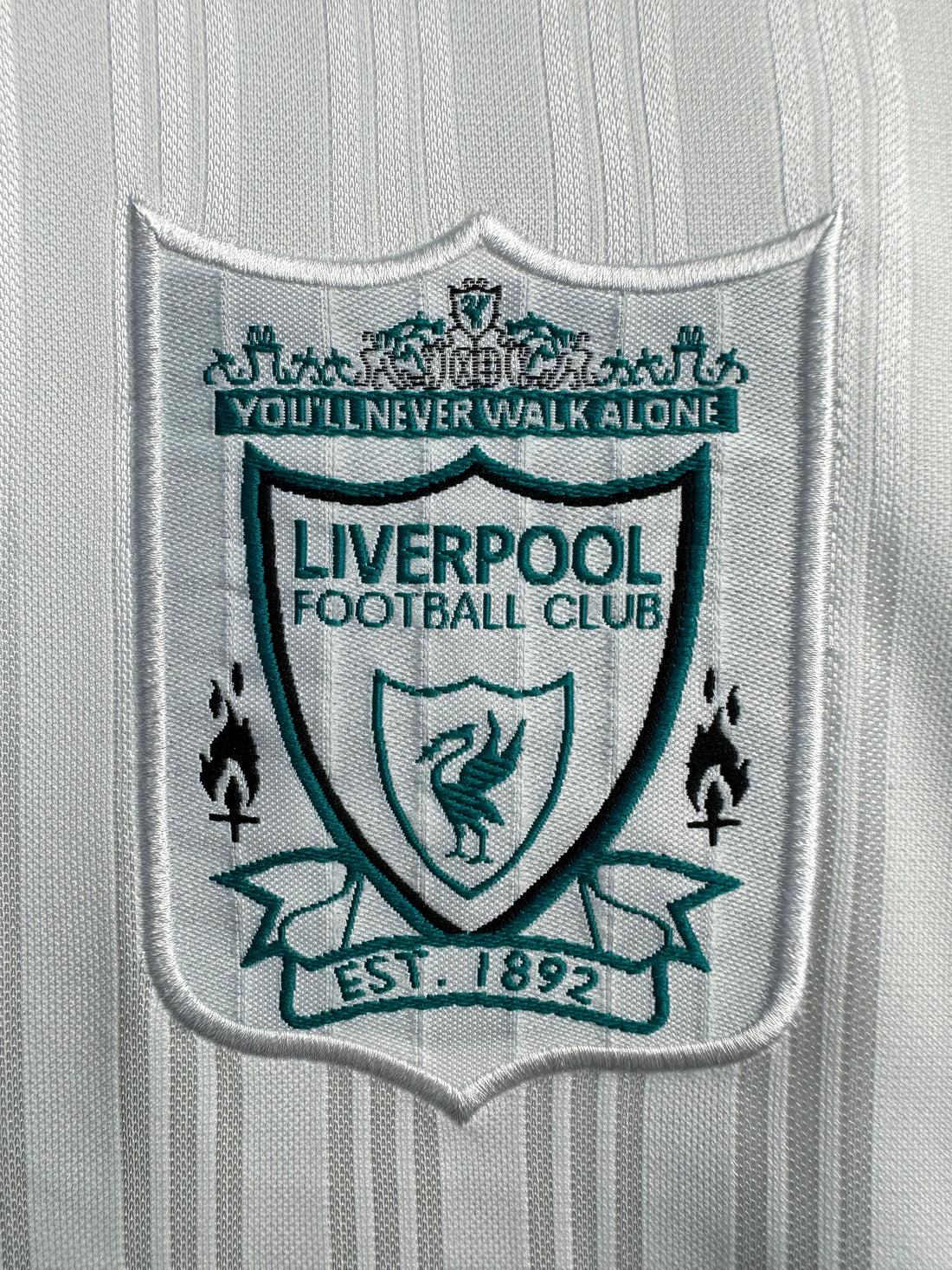 1995-96 Liverpool Retro Long Sleeve Shirt-Home