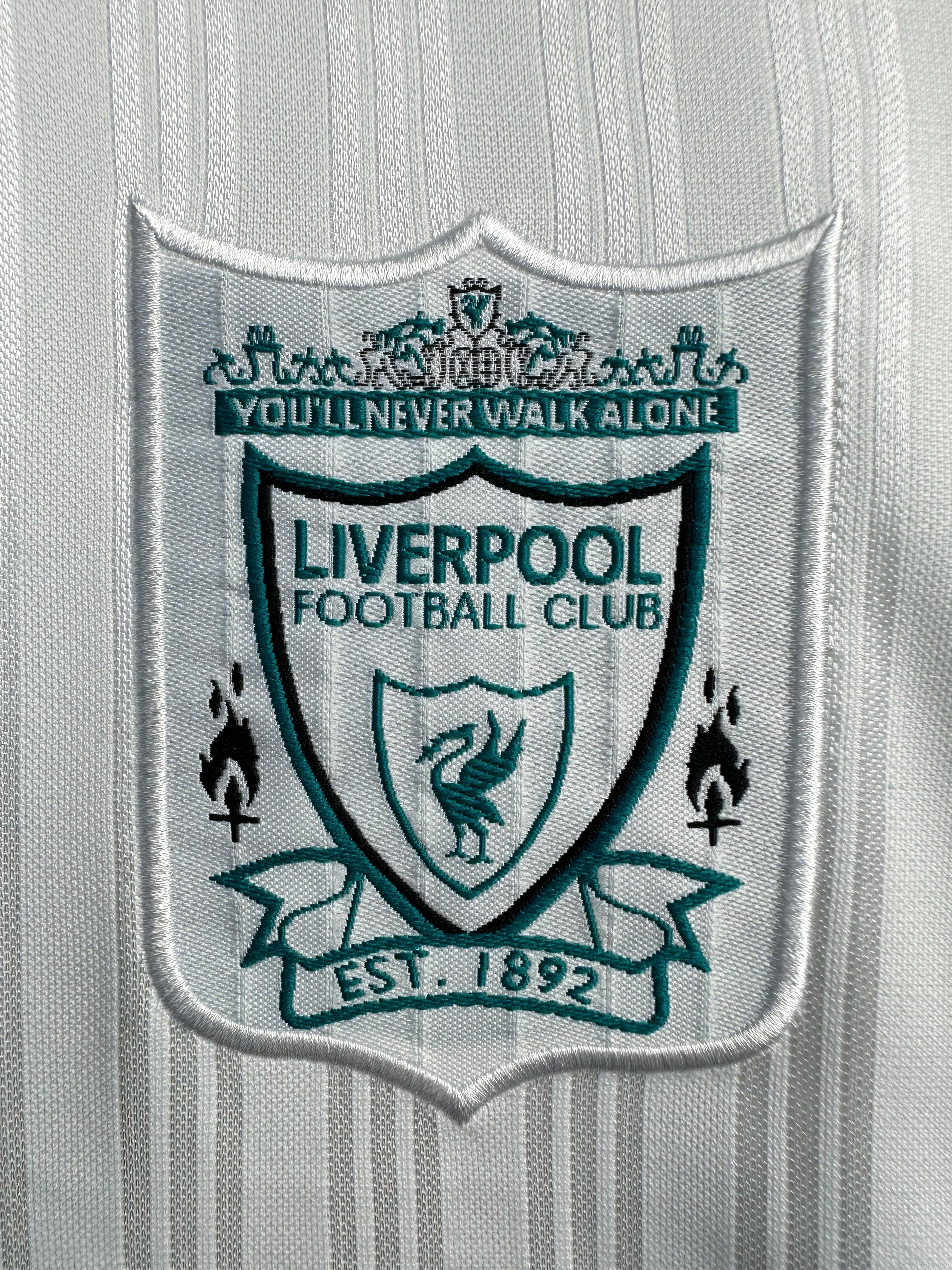 1995-96 Liverpool Retro Long Sleeve Shirt-Home