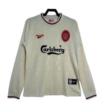 1996-97 Liverpool Retro Long Sleeve Shirt-Away