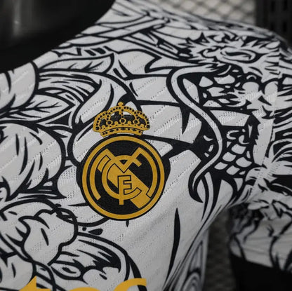 Real Madrid gold Dragon Edition jersey