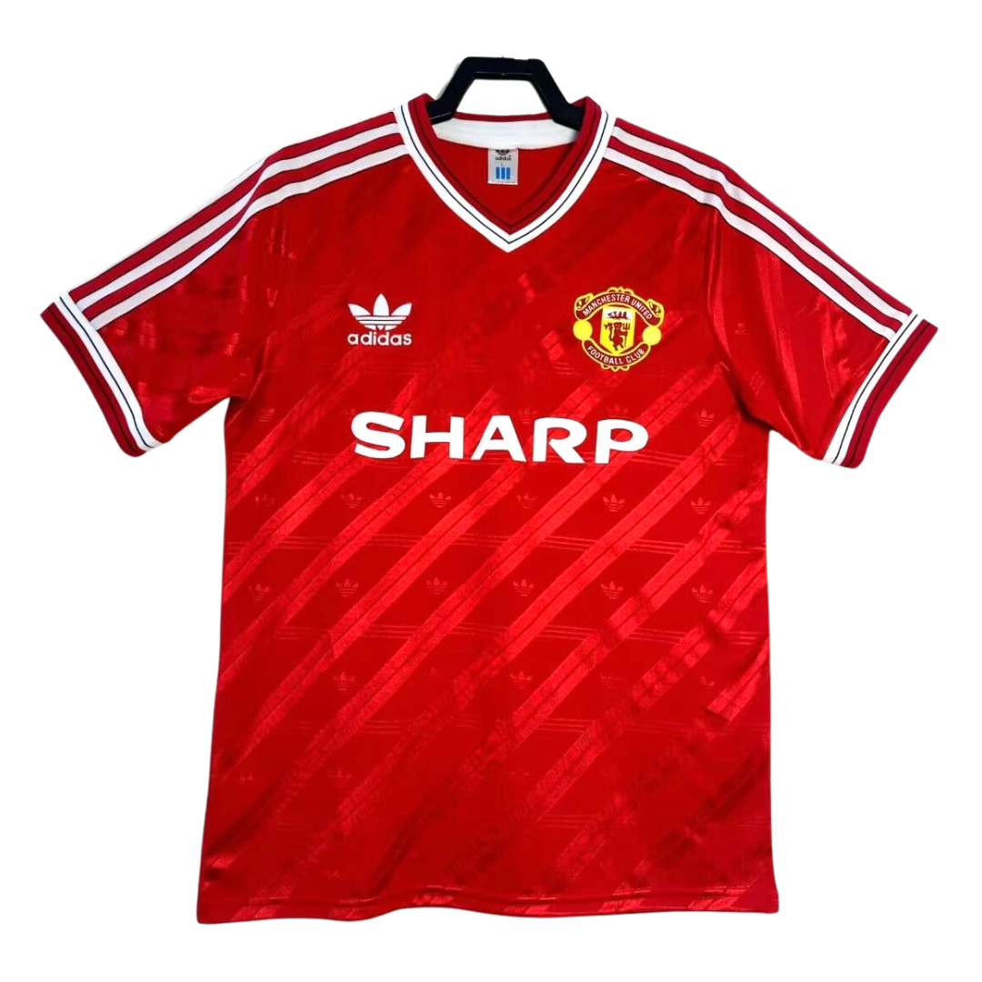 1986-1988 Manchester United Home Retro Shirt