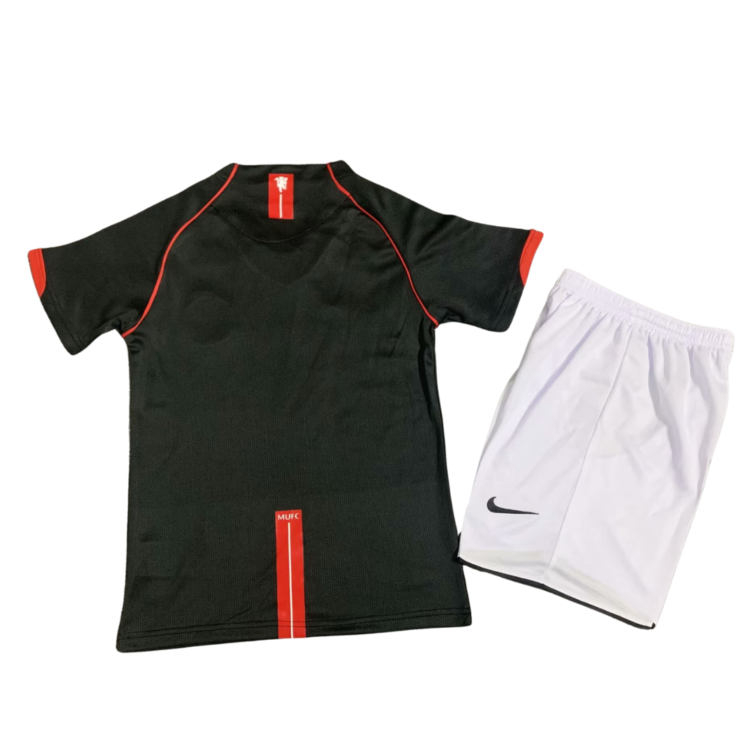Manchester United Away 2007-08 - Kids Football Kit