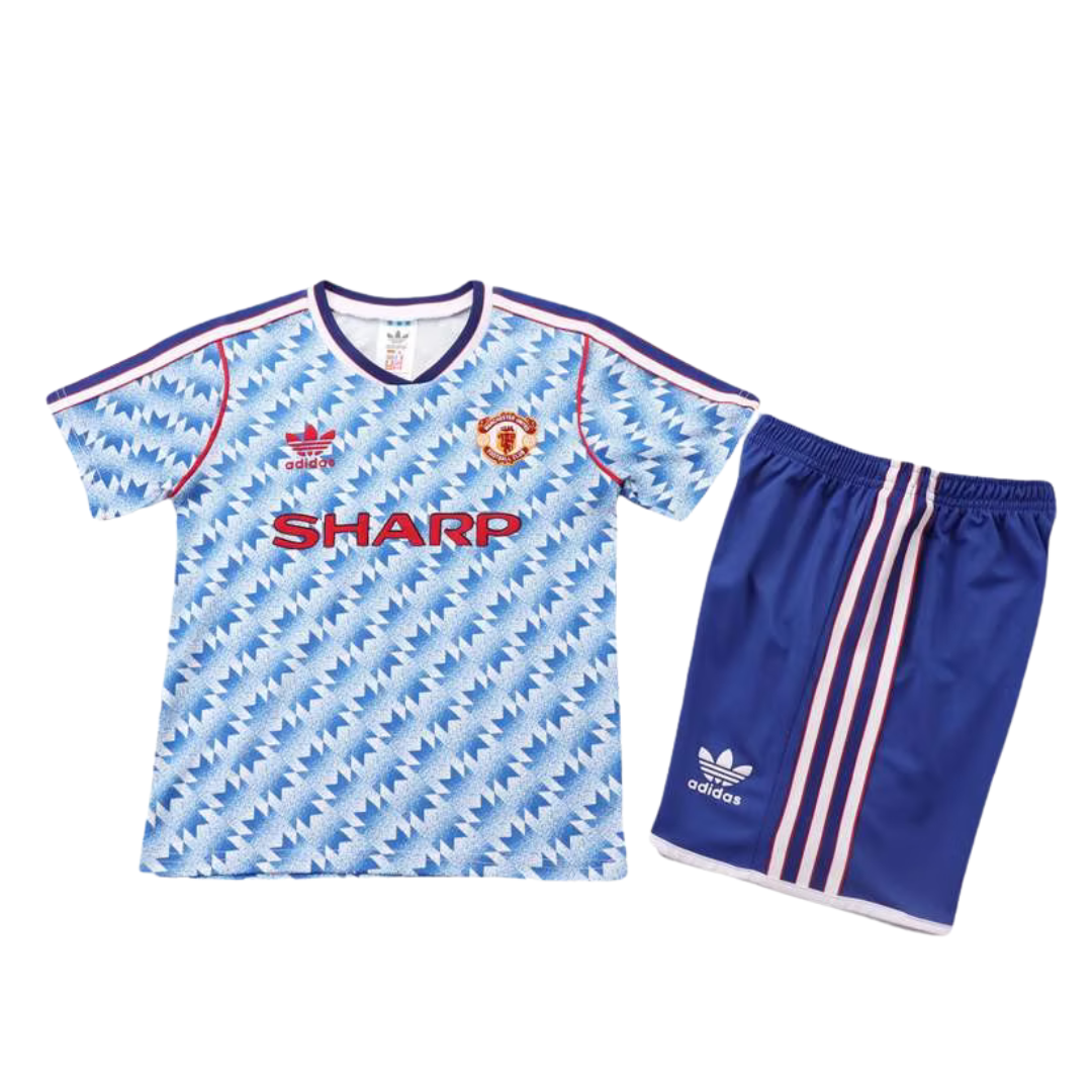 Manchester United Away 1991-92 - Kids Football Kit