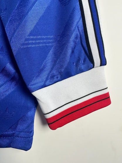 1986-88 Manchester United Retro Long Sleeve Shirt-Away