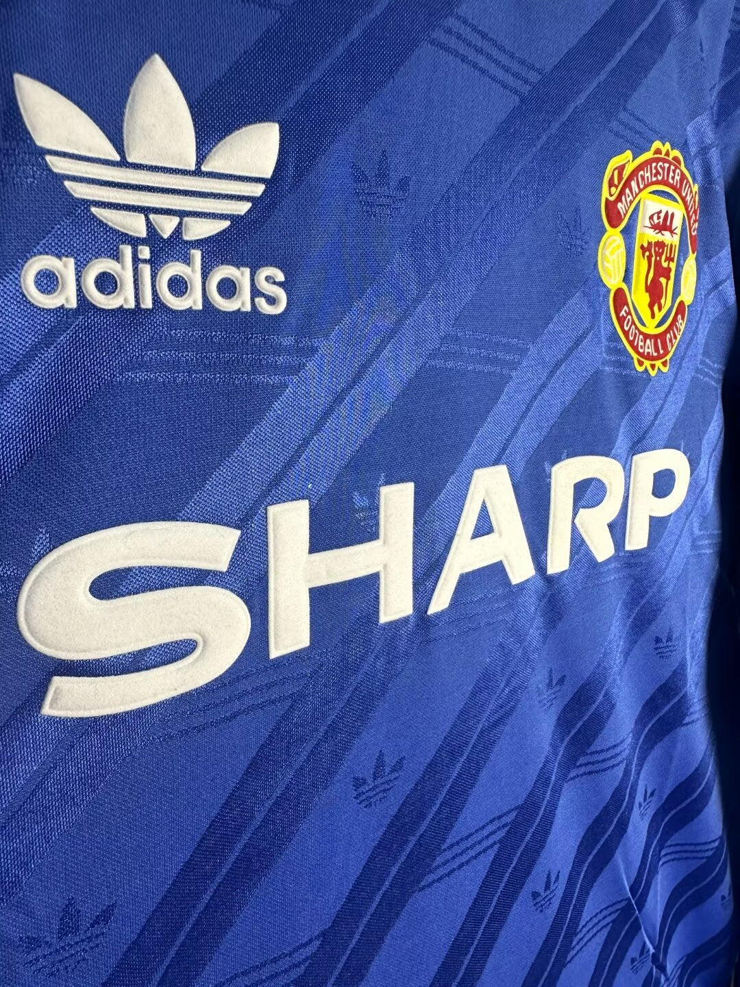 1986-88 Manchester United Retro Long Sleeve Shirt-Away