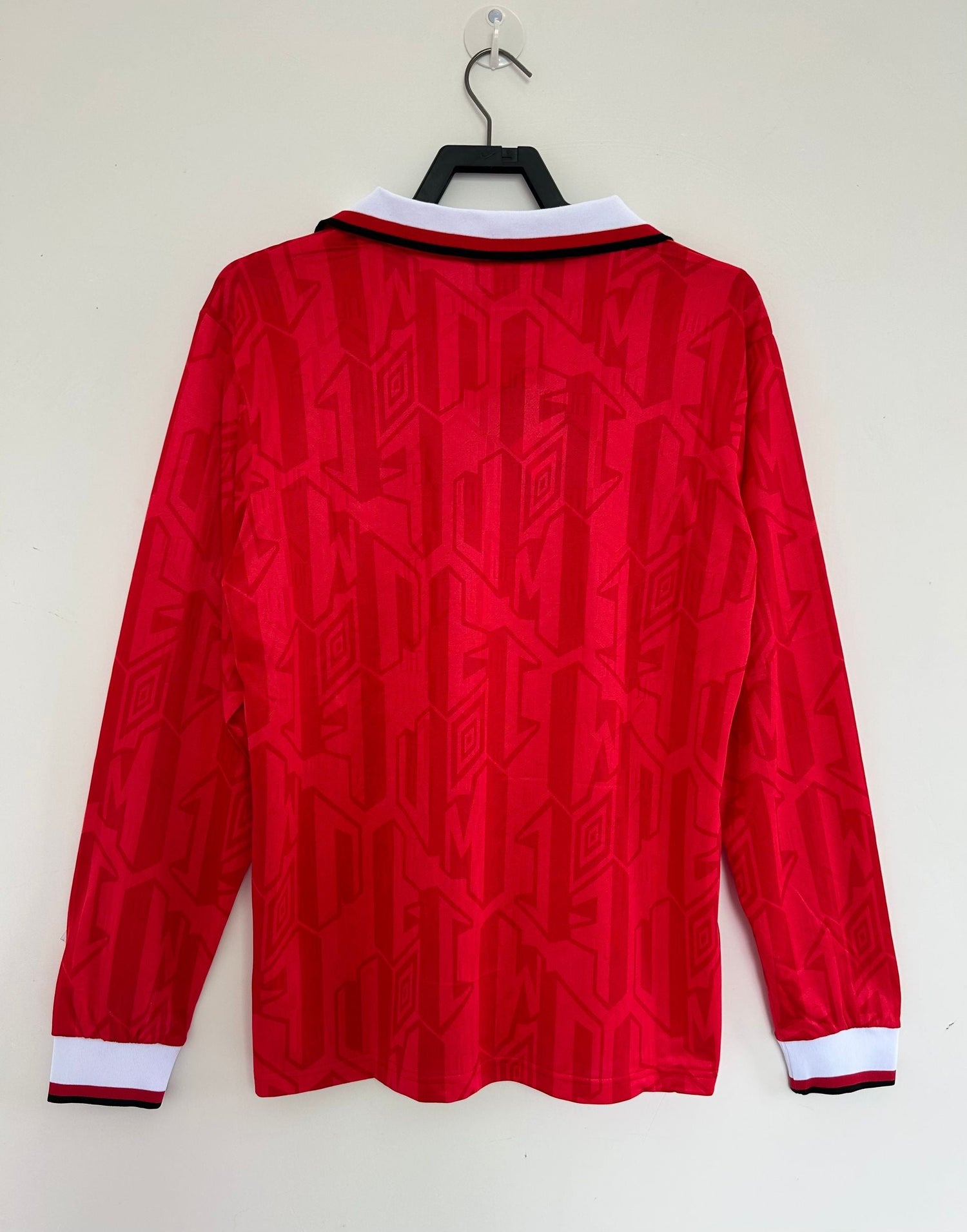 1992-94 Manchester United Retro Long Sleeve Shirt-Home