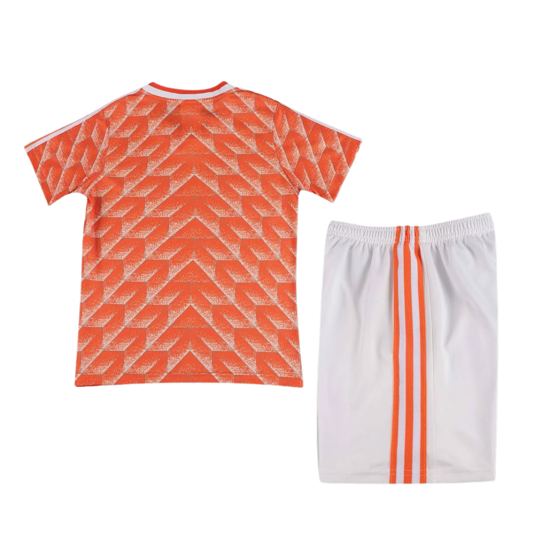 1988 Netherlands Home - European Champions Kids Football Kit