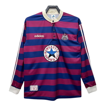 1995-97 Newcastle Retro Long Sleeve Shirt-Away