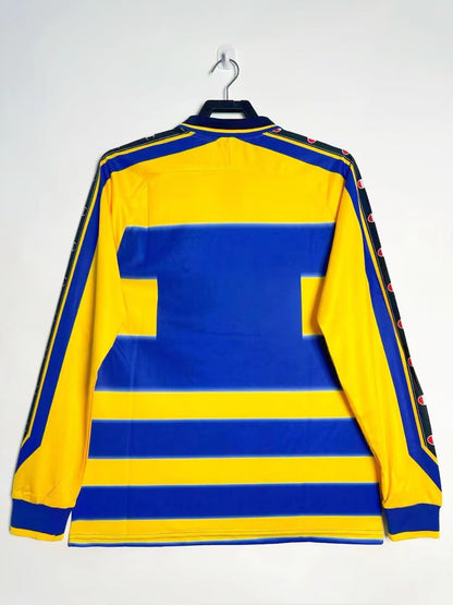 1999-00 Parma AC Retro Long Sleeve Shirt-Home