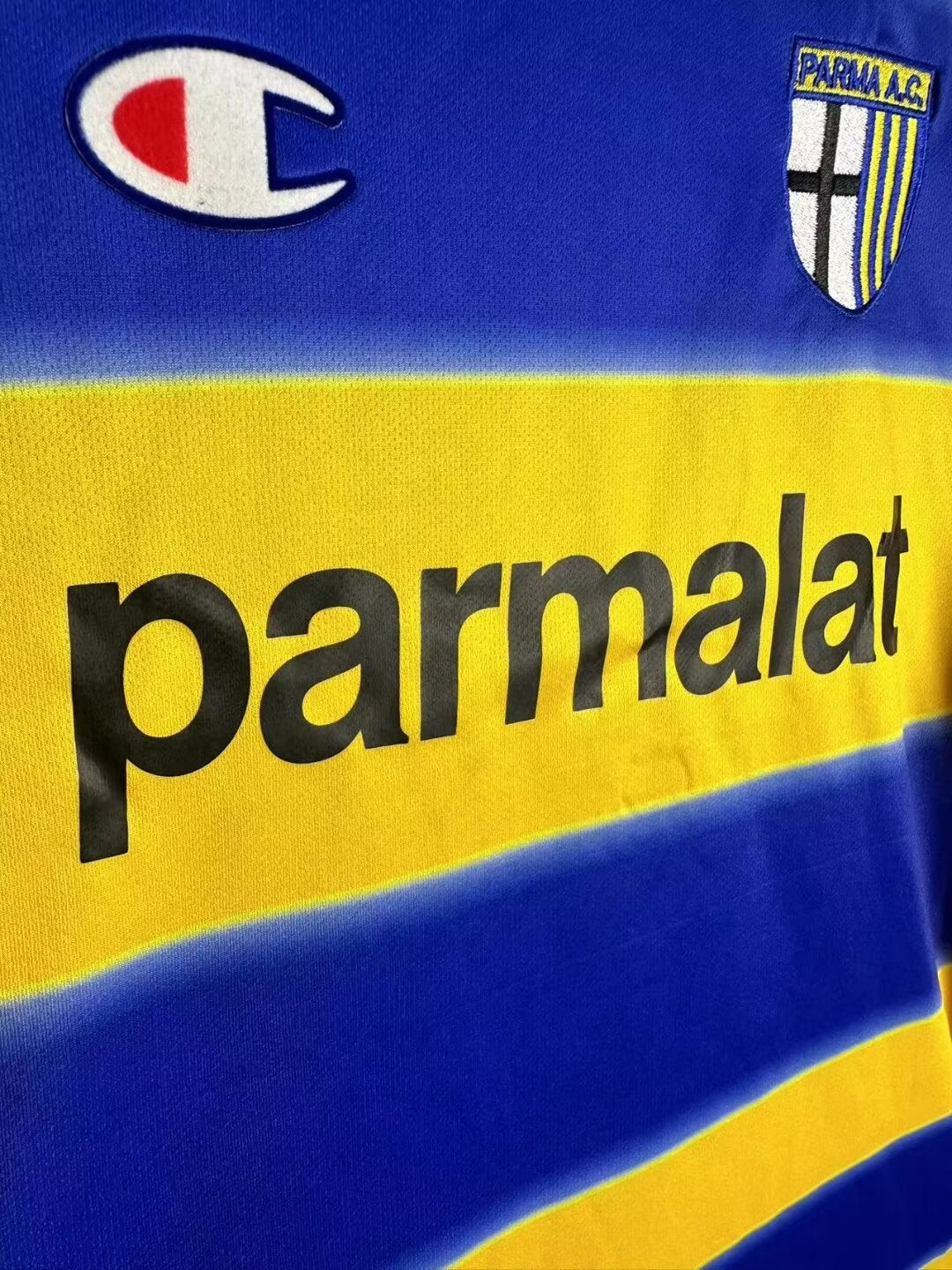 1999-00 Parma AC Retro Long Sleeve Shirt-Home