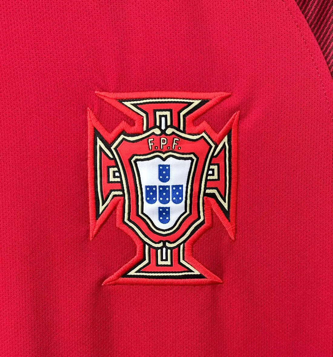 2016 Portugal Retro Long Sleeve Shirt-Home