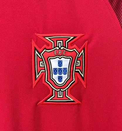 2016 Portugal Retro Long Sleeve Shirt-Home