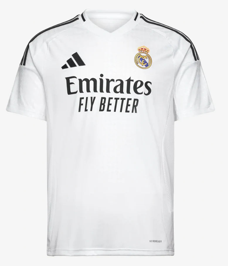 Real Madrid 2024 25 home football kit shirt soccer jersey t-shirt (1)