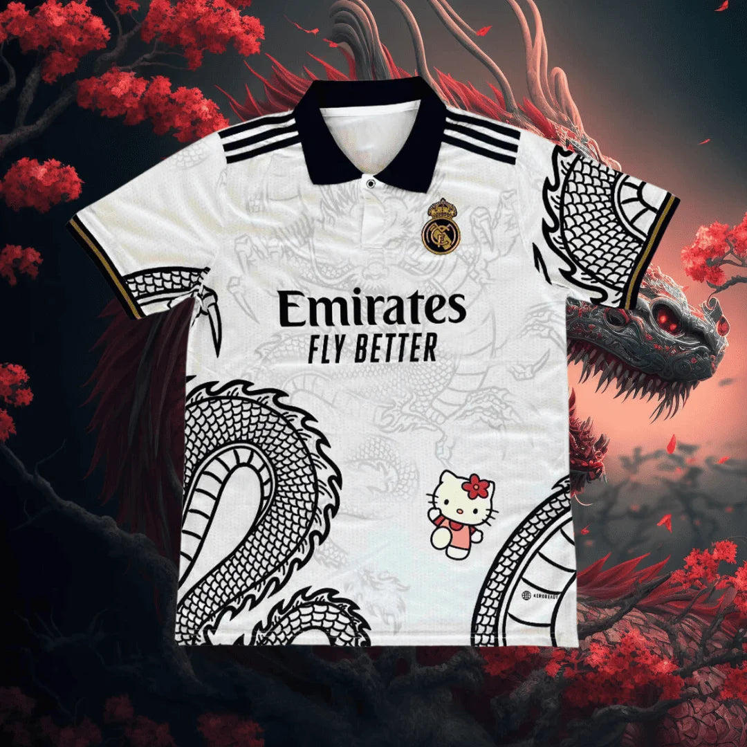 Real Madrid Dragon x Hello Kitty Limited Kit