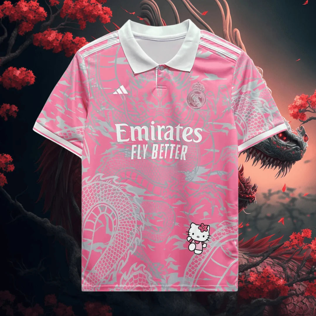 Real Madrid Dragon x Hello Kitty Limited Kit