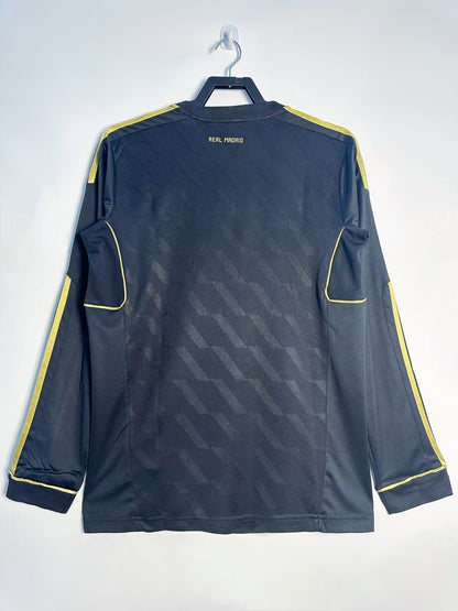 2011-12 Real Madrid Retro Long Sleeve Shirt-Away