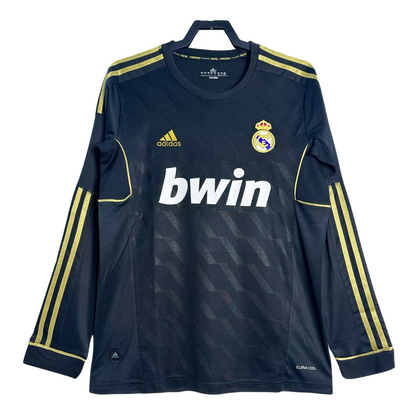 2011-12 Real Madrid Retro Long Sleeve Shirt-Away