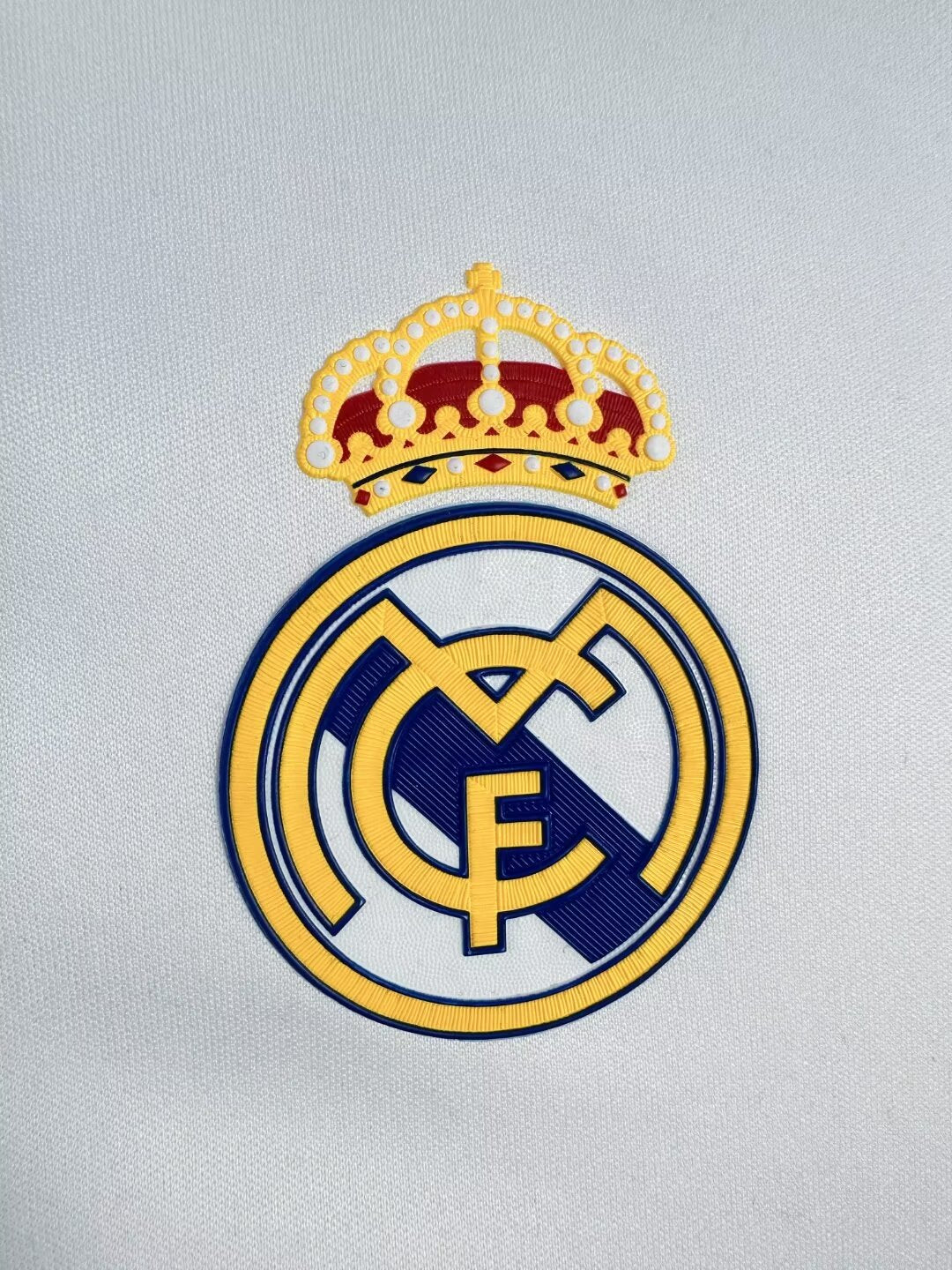 2011-12 3Real Madrid Retro Long Sleeve Shirt-Home