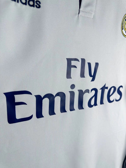 2016-17 Real Madrid Retro Long Sleeve Shirt-Home