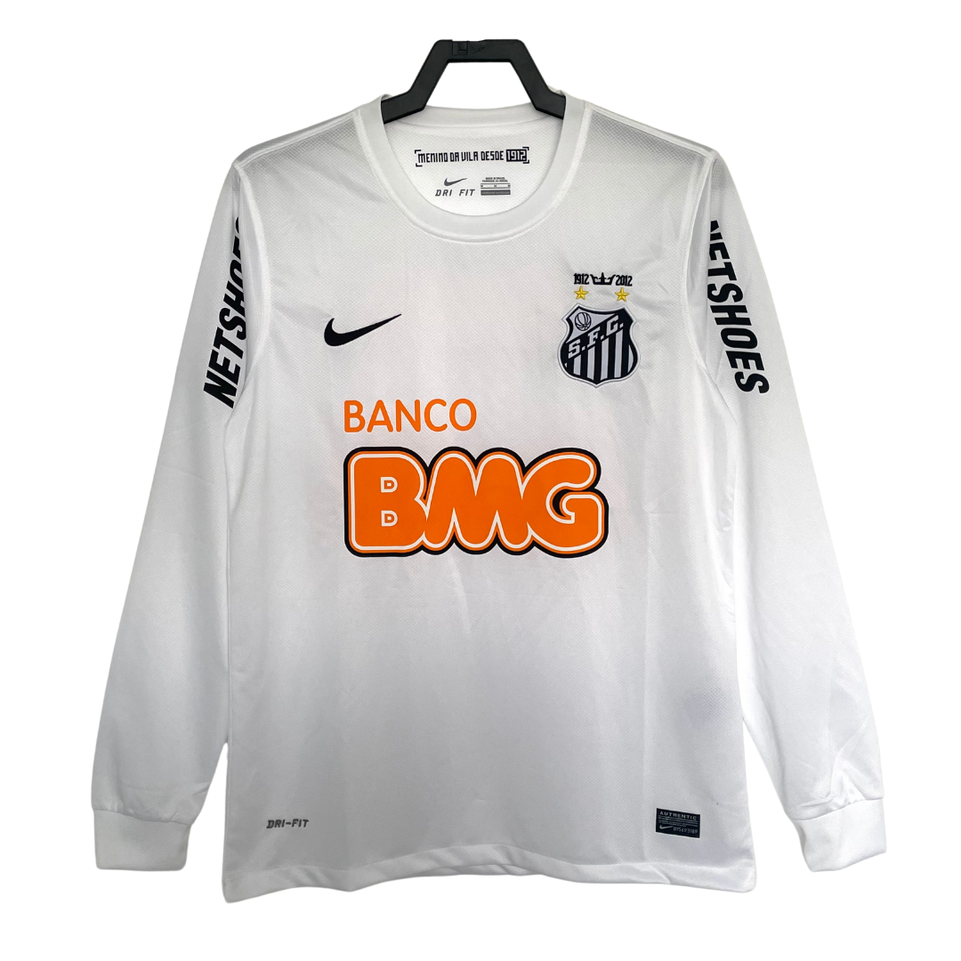 2012 2013 neymar santos shirt long sleeve home