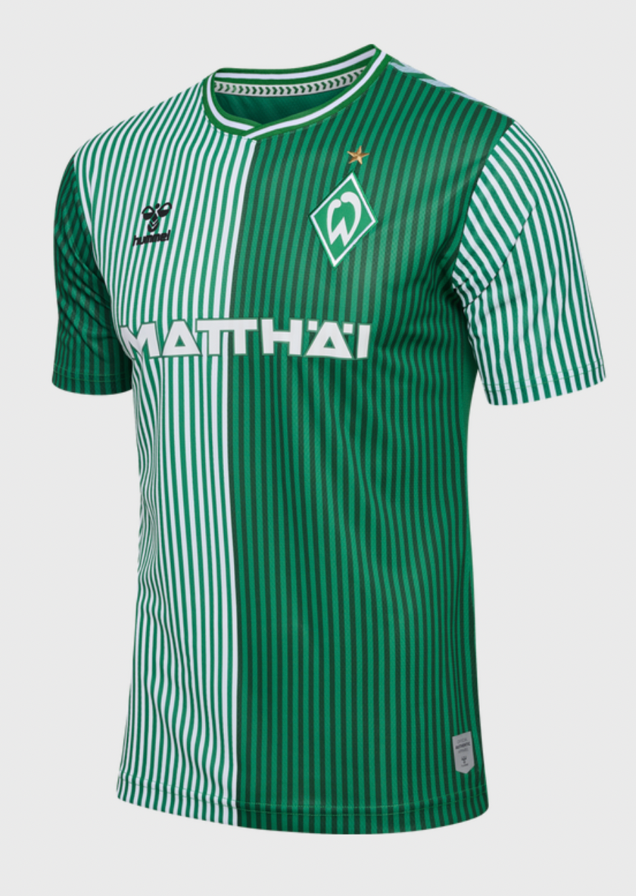 werder bremen 23 24 home stadium fans jersey