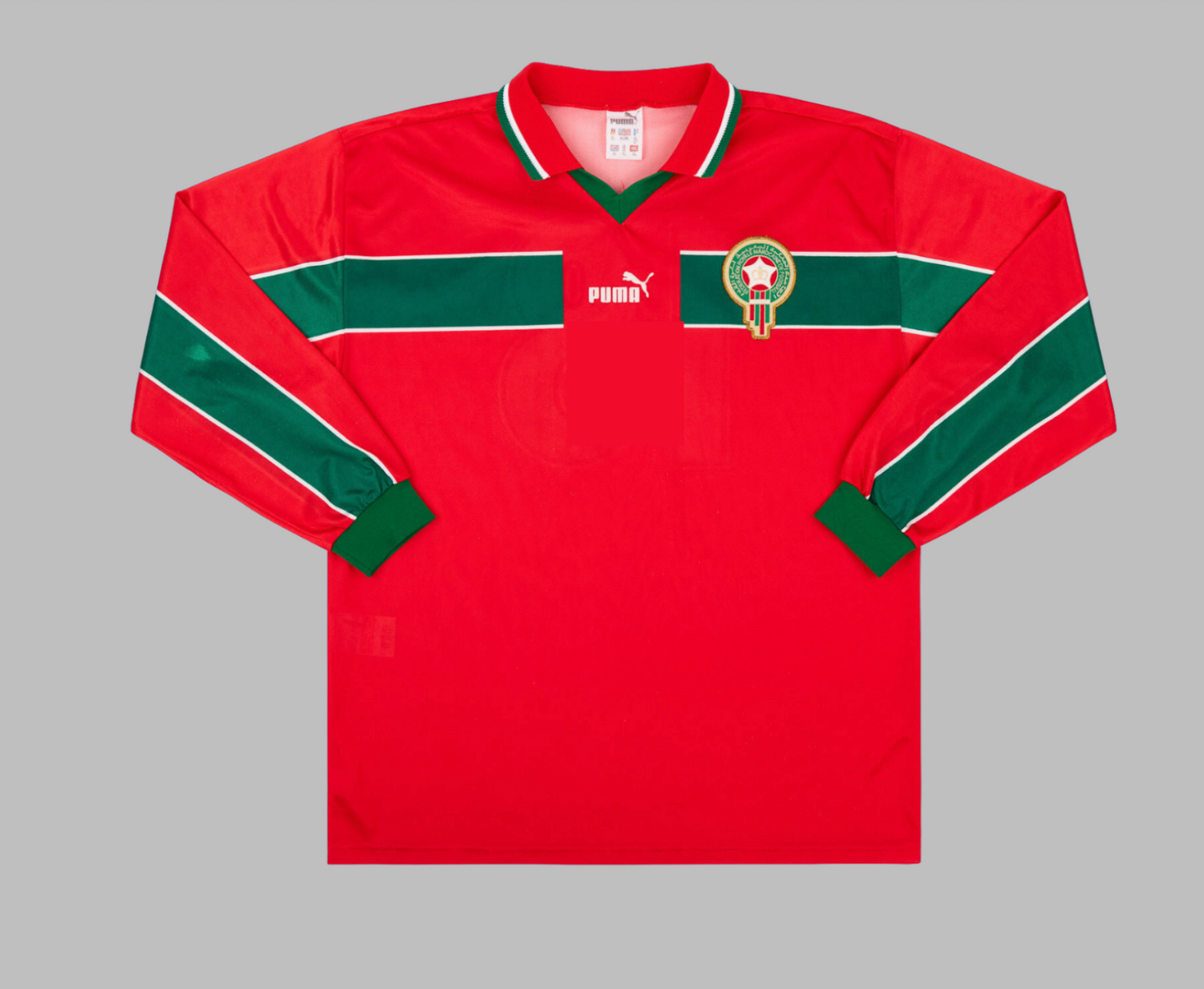 Morocco 1998 World Cup Away Retro Kit - Long Sleeves