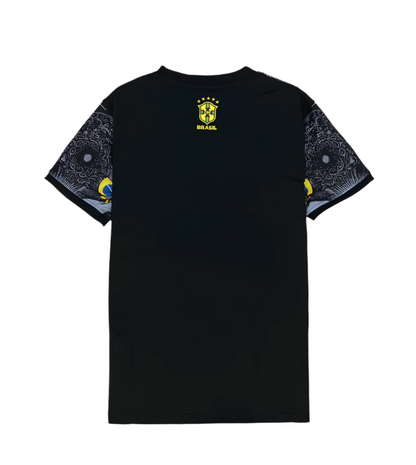 Brazil Jesus Corteiz Shirt - Black Special Edition