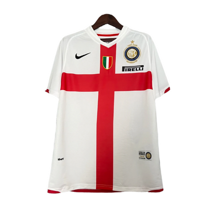 2007 08 inter milan red cross shirt