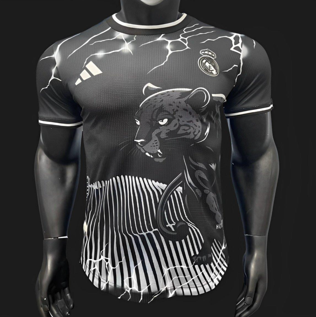 real madrid 24-25 black panther special edition shirt