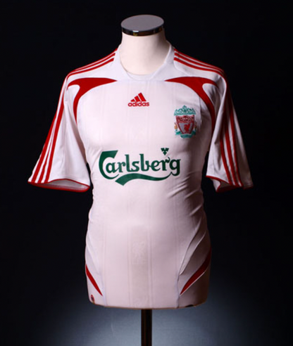 liverpool 2007 08 retro football kit away