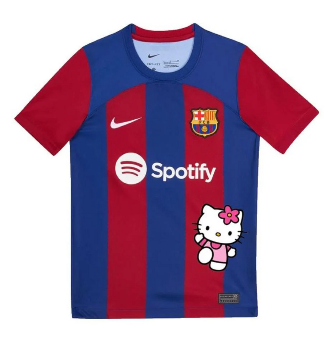 Barcelona X Hello Kitty football Kit shirt soccer jersey t-shirt