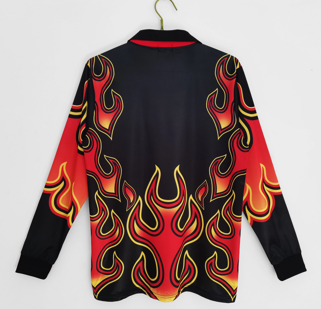 1998 japan fire retro goalkeeper shirt