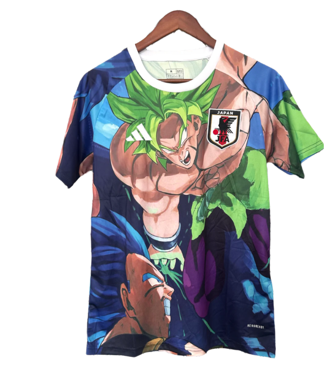 Japan Dragon Ball Z Shirt - Green Super Saiyan Goku