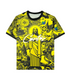 brazil jesus corteiz shirt yellow special edition