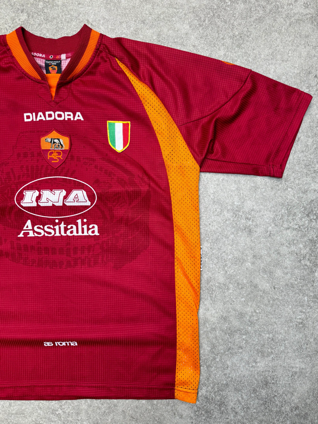 As Roma Retro Shirt 1997/1998 Home