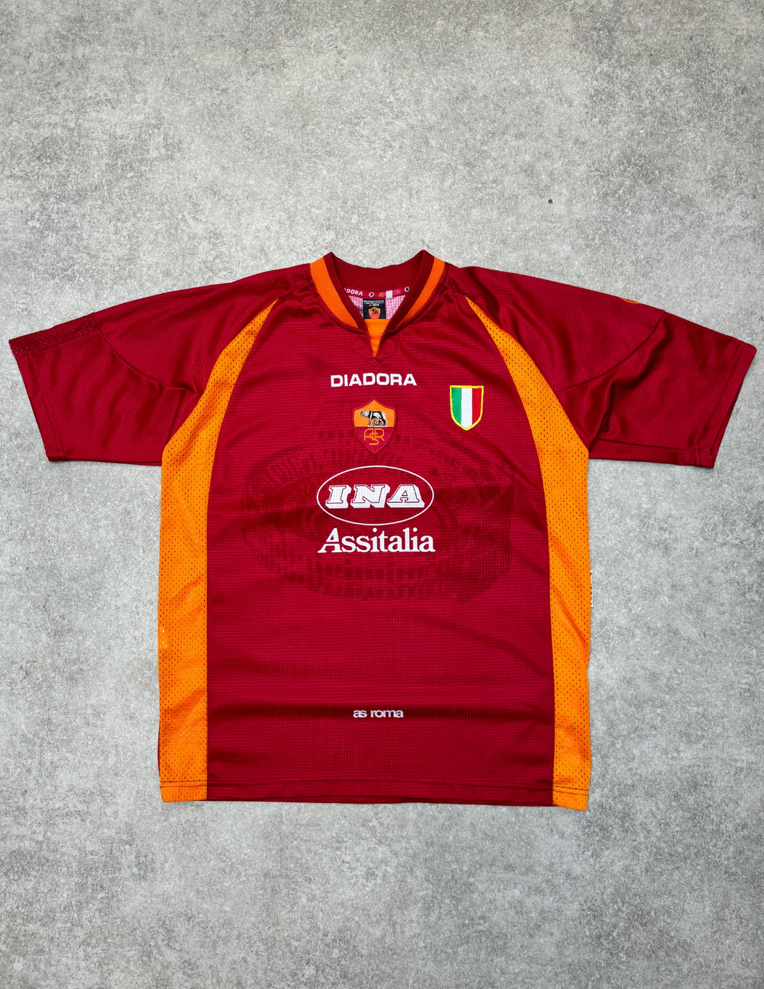 As Roma Retro Shirt 1997/1998 Home