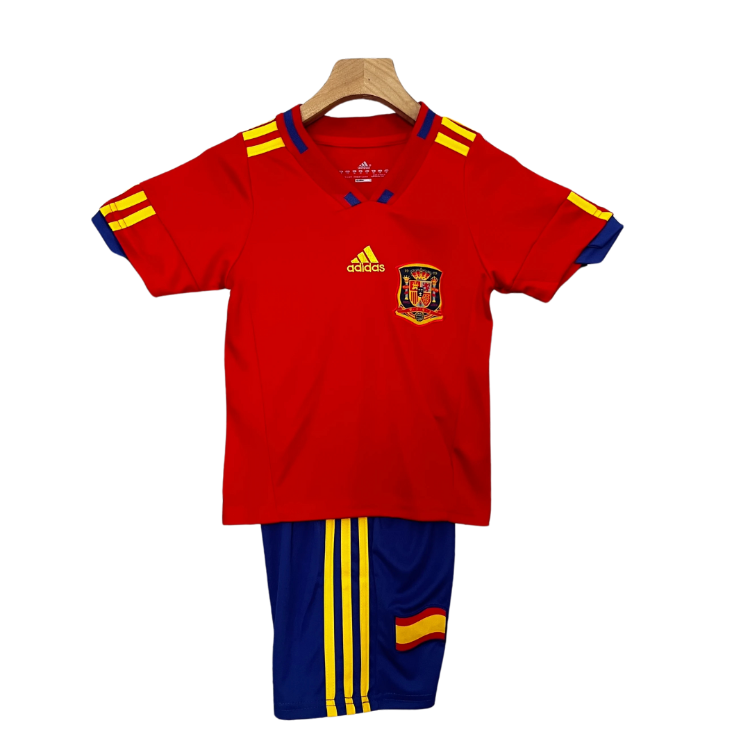 Spain Home 2010 World Cup winner - Kids Football Kit