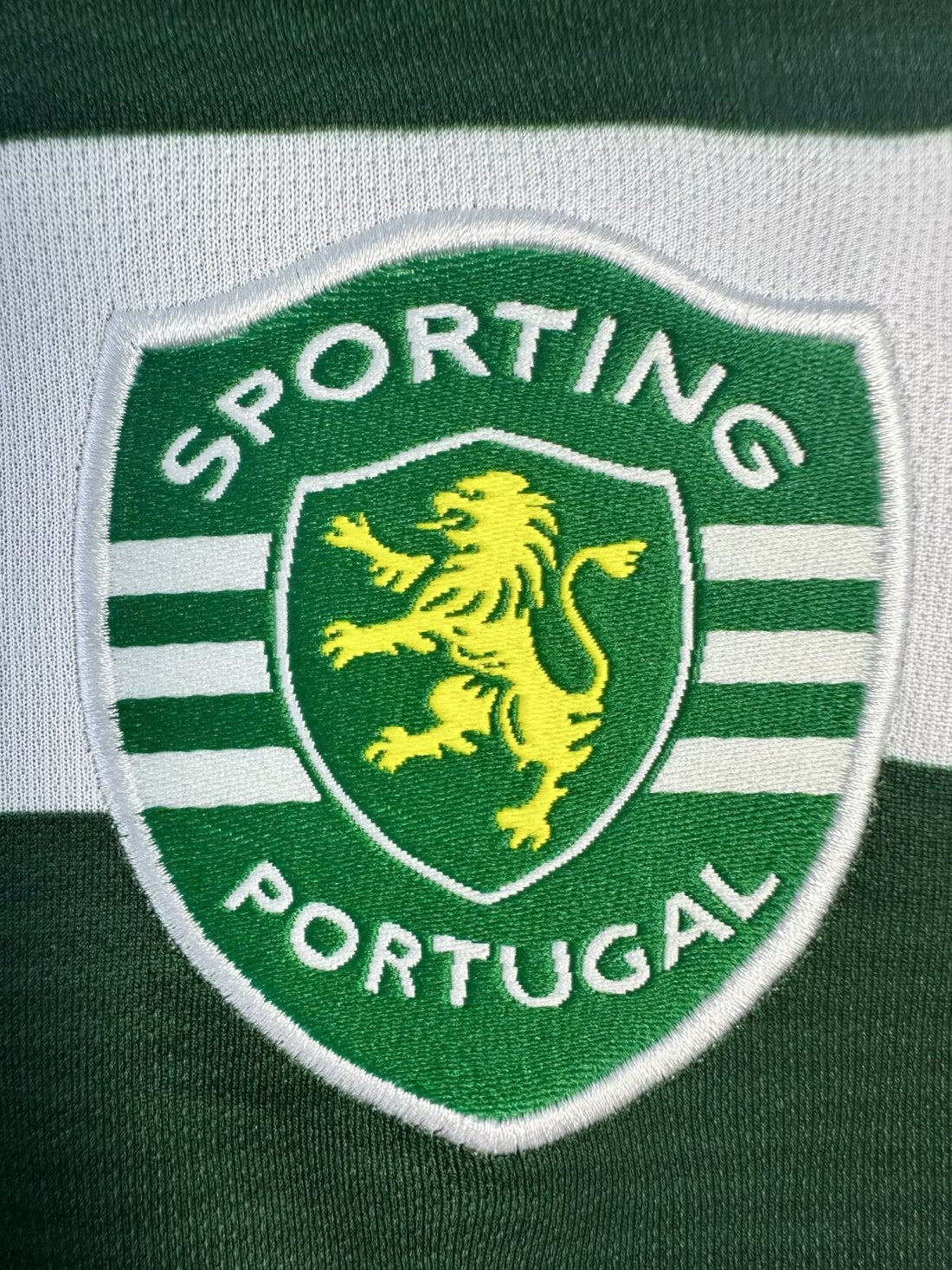 2001-03 Sporting Portugal Retro Long Sleeve Shirt-Home