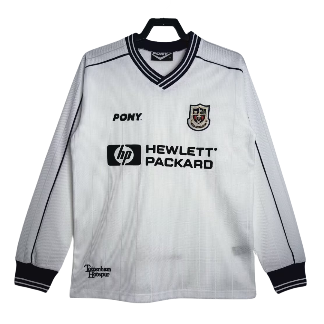 1997-99 Tottenham Retro Long Sleeve Shirt-Home
