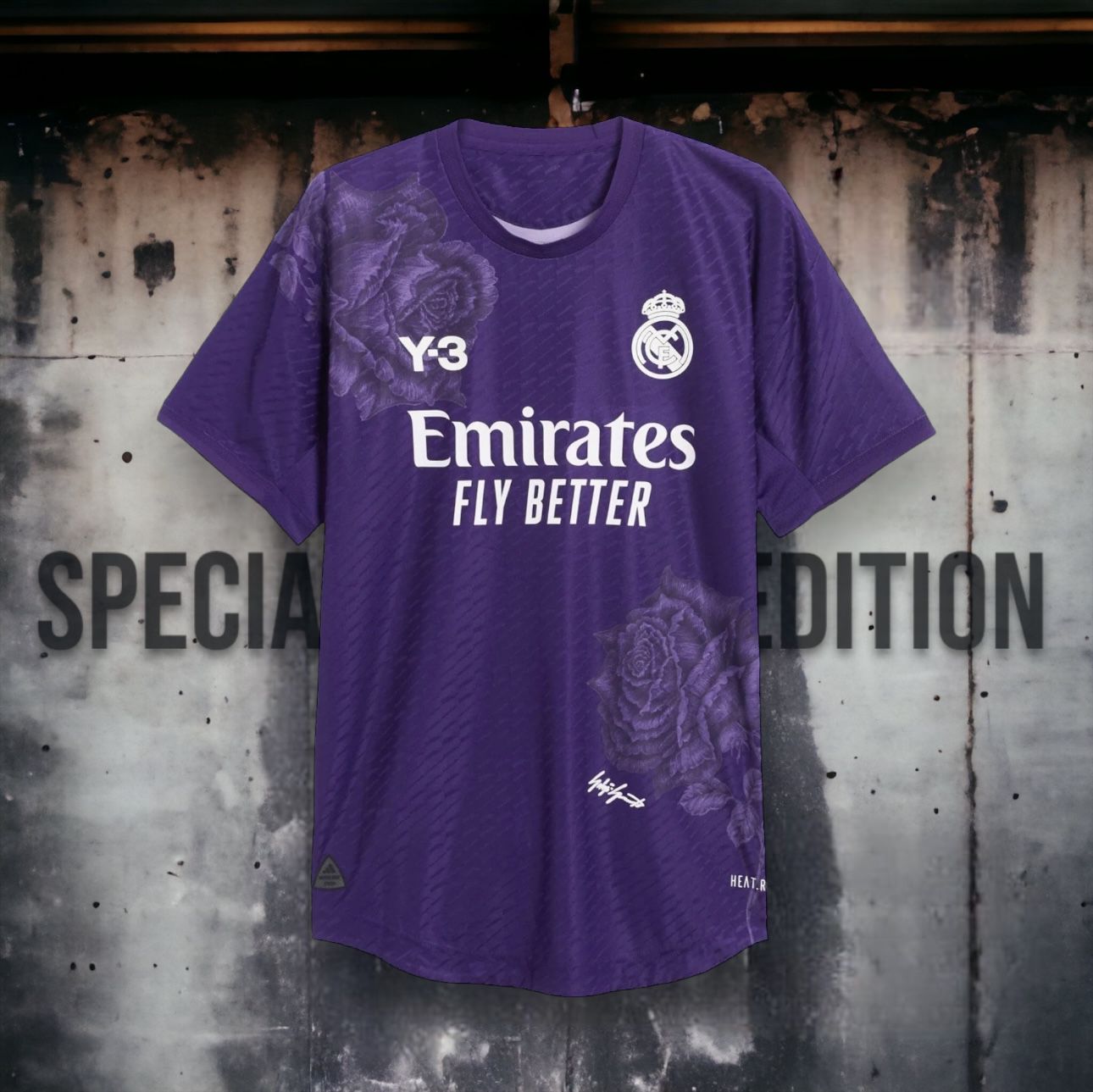 Y3 REAL MADRID LILA SET – 24/25 SPIELER VERSION