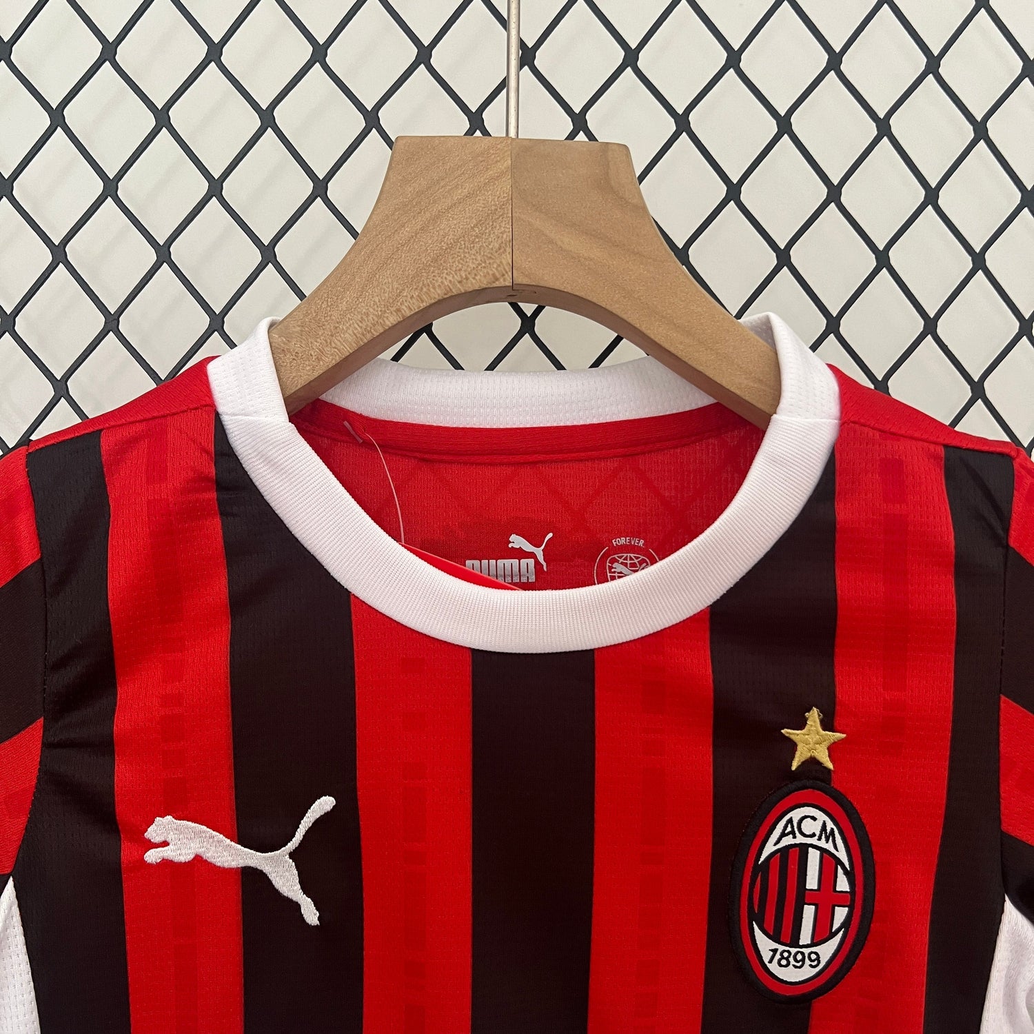 Ac Milan 24 25 | Kids Football Kit Home