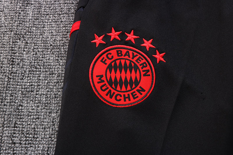 bayern munich 22 23 black Football Tracksuit